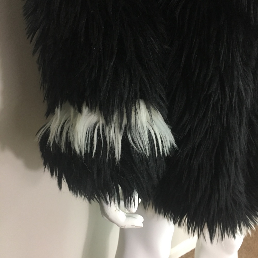Vintage 90’s Apparence Faux Fur Coat M - Picture 3 of 8